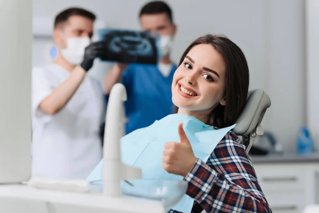 Patient Feeling Confident Despite Fear of the Dentist NYC